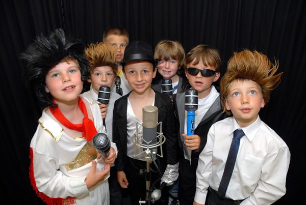 Superstar Kids Recording Studio Party