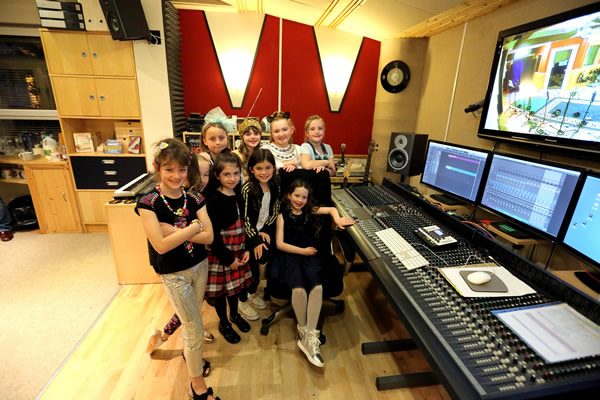 Kids Popstar Recording Studio Party